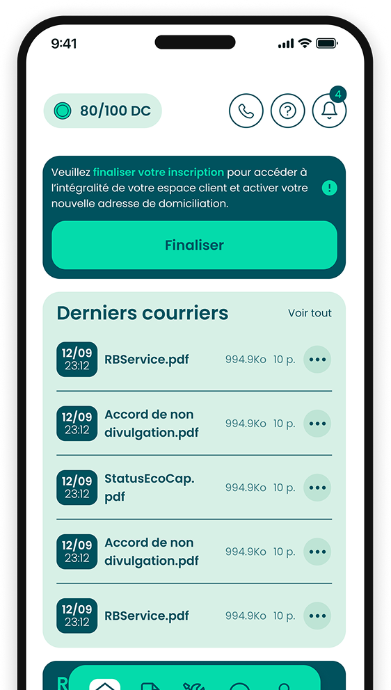 Numérisation du courrier IDOMYOU